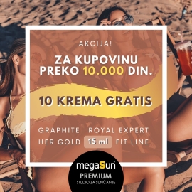 Akcija - Potroši 10.000 i dobijaš 10 krema!